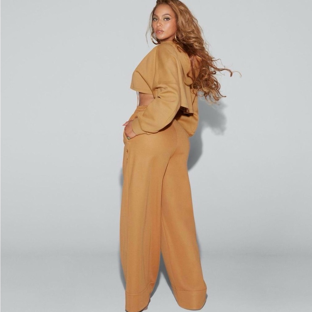 NWT SIZE MEDIUM adidas Ivy Park Wide-Leg Pants MESA - Picture 2 of 7